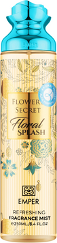 Парфумований спрей для тіла жіночий Emper Flower`s Secret Floral Splash body mist 250ml Emper Flower`s Secret body mist 250ml фото