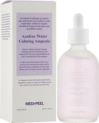 Успокаивающая, увлажняющая сыворотка с азуленом Medi Peel Azulene Water Calming Ampoule Medi Peel Azulene Water Calming Ampoule фото