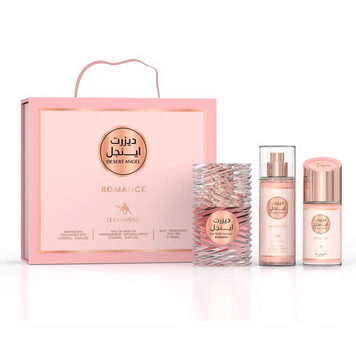 Подарочный набор женской парфюмерии Emper Legacy Desert Angel Romance 100 ml edp + 100 ml bodymist + 60 ml anti-perspirant Emper Legacy Desert Angel Romance 100 ml edp + 100 ml bodymist + 60 ml anti-perspirant фото