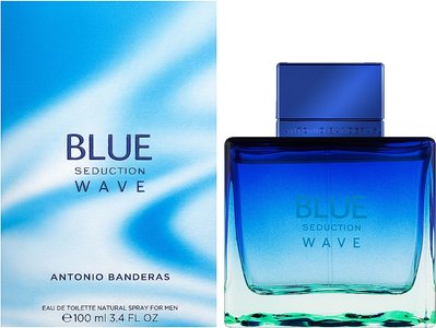 Туалетная вода мужская Antonio Banderas Blue Seduction Wave 100 ml Antonio Banderas Blue Seduction Wave 100 ml фото