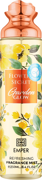 Парфумований спрей для тіла жіночий Emper Flower`s Secret Garden Glow body mist 250ml Emper Flower`s Secret body mist 250ml фото