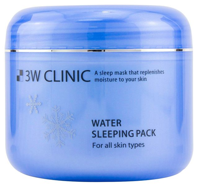 Зволожуюча нічна маска для сухої шкіри обличчя 3W Clinic Water Sleeping Pack 3W Clinic Water Sleeping Pack фото
