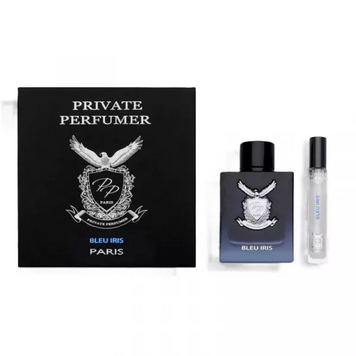 Набір чоловічої парфумерії Parfums Parour Private Perfumer Bleu Iris - 100 ml edp + 10 ml travel spray Parfums Parour Private Perfumer Bleu Iris - 100 ml edp + 10 ml travel spray фото