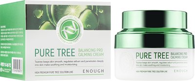 Заспокійливий крем з екстрактом чайного дерева Enough Pure Tree Balancing Pro Calming Cream Enough Pure Tree Balancing Pro Calming Cream фото
