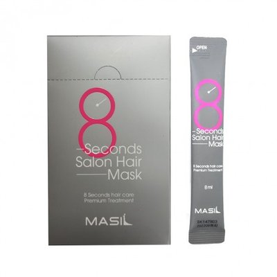 Маска для волос, салонный эффект за 8 секунд Masil 8 Seconds Salon Hair Mask 8 ml Masil 8 Seconds Salon Hair Mask фото