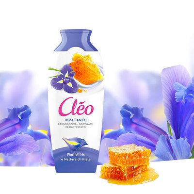 Гель для душу "Квітка ірису й медовий нектар" Cleo Iris Flower & Honey Nectar Body Wash Cleo Iris Flower & Honey Nectar фото