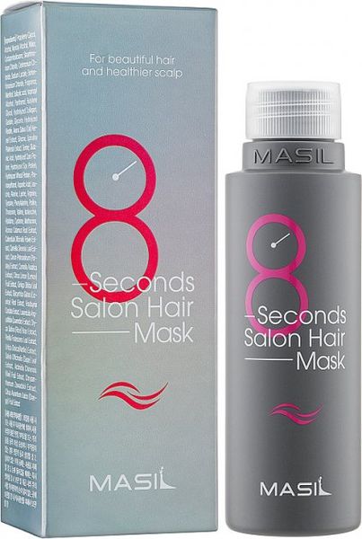 Маска для волосся, салонний ефект за 8 секунд Masil 8 Seconds Salon Hair Mask 200 ml Masil 8 Seconds Salon Hair Mask фото