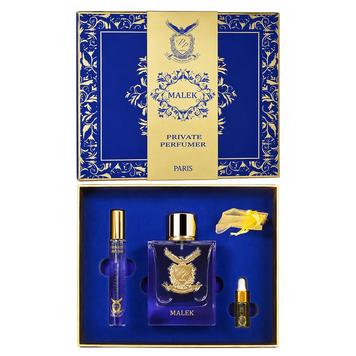 Набір чоловічої парфумерії Parfums Parour Private Perfumer Malek Set - 100 ml edp + 10 ml travel spray + 4 ml oil  Parfums Parour Private Perfumer Malek Set - 100 ml edp + 10 ml travel spray + 4 ml oil  фото