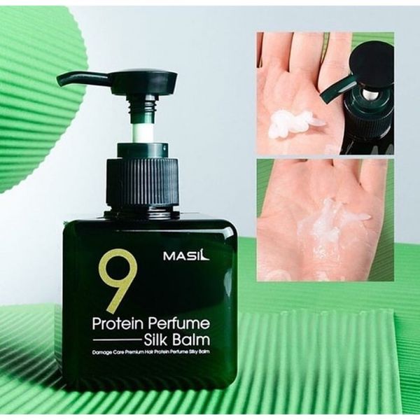 Незмивний бальзам з протеїнами для пошкодженого волосся Masil 9 Protein Perfume Silk Balm 20 ml Masil 9 Protein Perfume Silk Balm фото