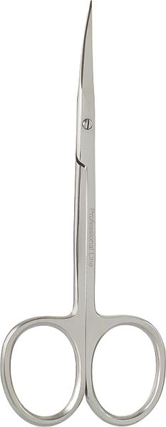 Ножиці манікюрні вигнуті, сталеві, подовжені Beauty LUXURY HM-29 фото