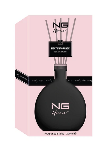 Аромадиффузор с палочками NG Home Fragrance Sticks Next Fragrance 200ml  NG Home Fragrance Sticks Bella Vida 200ml фото