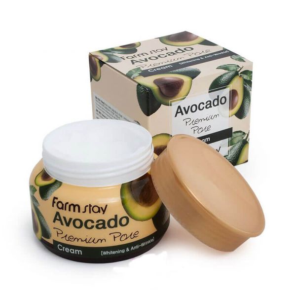 Освітлюючий ліфтинг-крем з екстрактом авокадо FarmStay Avocado Premium Pore Cream  FarmStay Avocado Premium Pore Cream фото