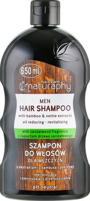 Відновлювальний шампунь з екстрактом бамбука і кропиви, для чоловіків Sera Cosmetics Naturaphy Men Hair Shampoo Bluxcosmetics Naturaphy Bamboo & Nettle Extracts Man Shampoo650 фото