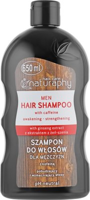 Зміцнювальний шампунь з кофеїном та екстрактом женьшеню для чоловіків Sera Cosmetics Naturaphy Men Hair Shampoo Sera Cosmetics Naturaphy Men Hair Shampoo650 фото