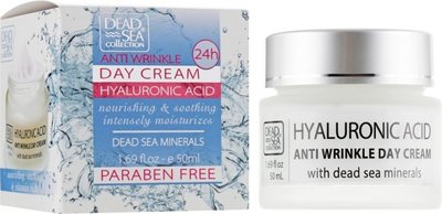 Денний крем проти зморшок Dead Sea Collection Hyaluronic Acid Anti-Wrinkle Day Cream Dead Sea Collection Hyaluronic Acid Anti-Wrinkle Day Cream фото