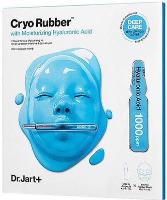 Альгинатная маска "Увлажнение" Dr. Jart+ Cryo Rubber with Moisturizing Hyaluronic Acid 2 Step Intensive Kit Dr. Jart+ Cryo Rubber with Moisturizing Hyaluronic Acid фото