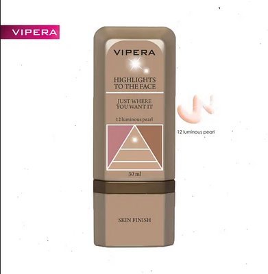 Жидкий хайлайтер Vipera Highlights To The Face (12 Luminous Pearl) Vipera Highlights To The Face фото