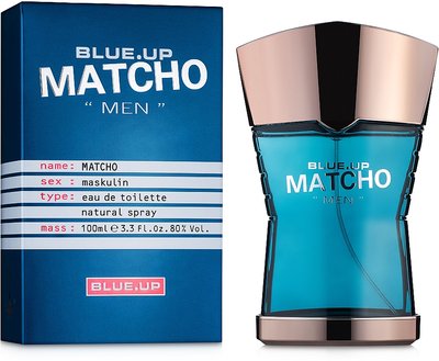 Туалетна вода чоловіча Blue Up Matcho Men Blue Up Matcho Men фото