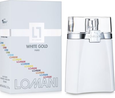 Туалетна вода чоловіча Parfums Parour Lomani White Gold 100 ml  Lomani White Gold 100 фото