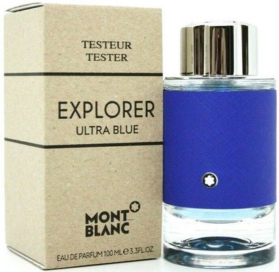 Парфумована вода чоловіча Montblanc Explorer Ultra Blue (тестер з кришечкой) Montblanc Explorer Ultra Blue tester фото
