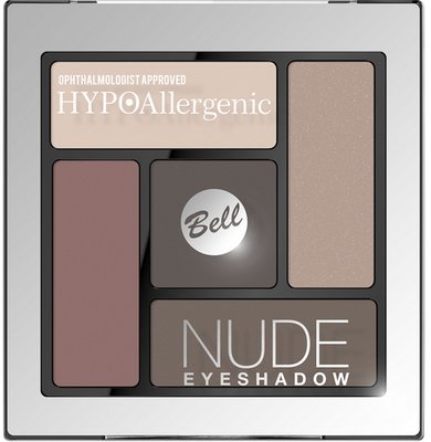 Тіні для повік Bell Hypo Allergenic Nude Eyeshadow 01 Bell Hypo Allergenic Nude Eyeshadow фото