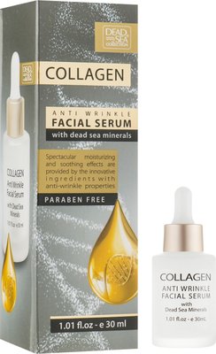 Сыворотка против морщин Dead Sea Collection Collagen Anti-Wrinkle Facial Serum Dead Sea Collection Collagen Anti-Wrinkle Facial Serum фото