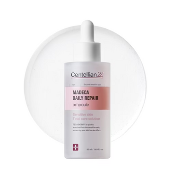 Щоденна відновлювальна ампульна сироватка для обличчя Centellian24 Madeca Daily Repair Ampoule для сухої та чутливої шкіри, 50 мл Centellian24 Madeca Daily Repair Ampoule 50 мл фото