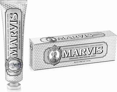 Зубная паста "Отбеливающая мята для курильщиков" Marvis Smokers Whitening Mint 85 ml Marvis Smokers Whitening Mint фото