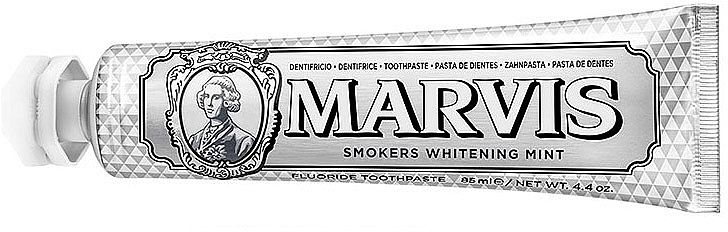 Зубна паста "Відбілювальна м'ята для курців" Marvis Smokers Whitening Mint 85 ml Marvis Smokers Whitening Mint фото