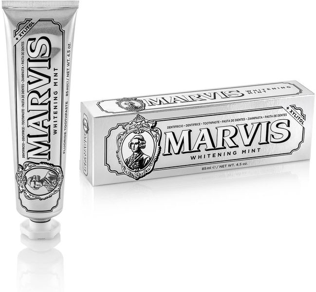 Отбеливающая зубная паста Marvis Whitening Mint 85 ml Marvis Whitening Mint фото
