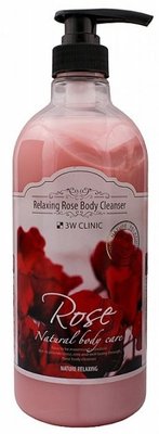 Гель для душу з екстрактом троянди 3W Clinic Relaxing Rose Body Cleanser 3W Clinic Relaxing Rose Body Cleanser фото