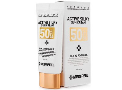 Солнцезащитный крем Medi Peel Active Silky Sun Cream SPF50+ /PA+++ Medi Peel Active Silky Sun Cream SPF50+ фото