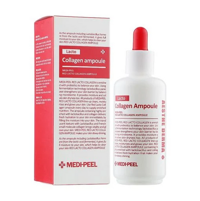 Ампульна сироватка з колагеном і біфідобактеріями Medi-Peel Red Lacto Collagen Ampoule Medi-Peel Red Lacto Collagen Ampoule фото