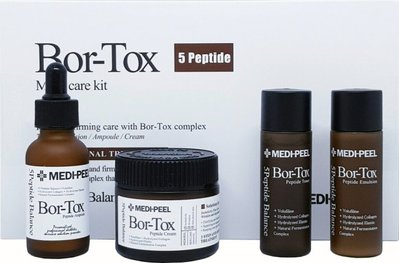 Набор Medi Peel Bor-Tox 5 Peptide Multi Care Kit (toner/30ml + emulsion/30ml + ser/30ml + cr/50g) Medi-Peel Bor-Tox Multi Care Kit фото