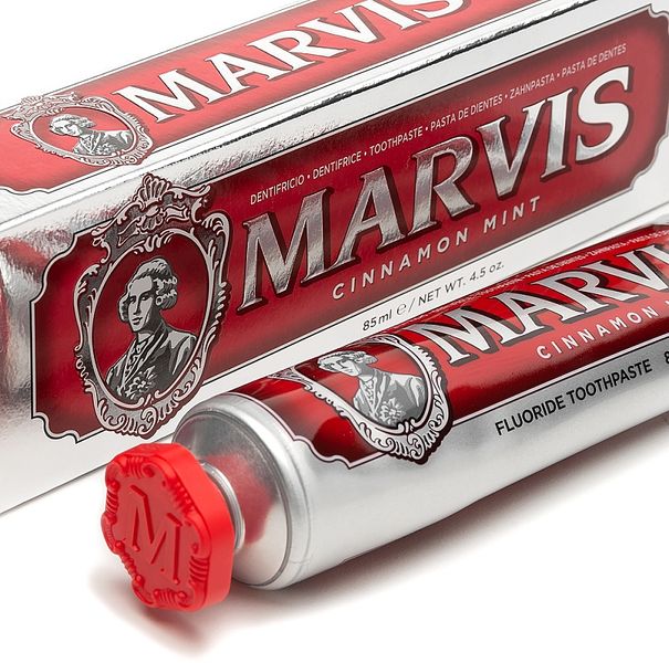 Зубна паста "Кориця і м'ята" Marvis Cinnamon Mint 85 ml Marvis Cinnamon Mint фото
