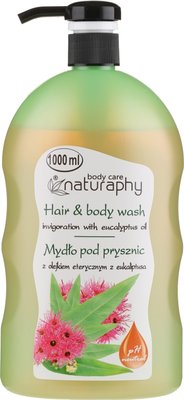 Шампунь-гель для душу з олією евкаліпта Bluxcosmetics Naturaphy Eucalyptus Oil Hair & Body Wash Naturaphy Eucalyptus Oil Hair & Body Wash фото