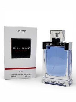 Туалетна вода для чоловіків Rich Man SPPC Paris Bleu 100 мл фото