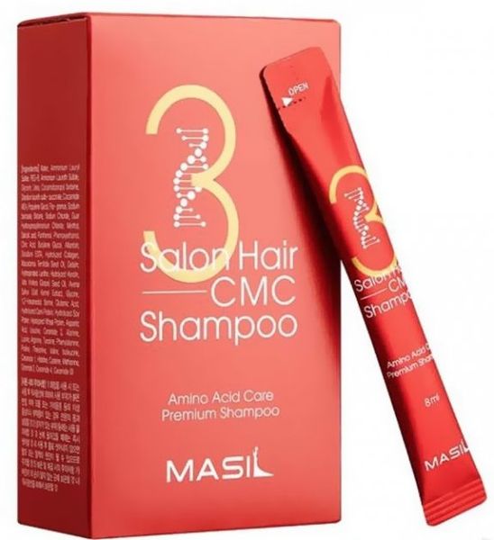 Шампунь для волосся Masil 3 Salon Hair CMC Shampoo 8 ml Masil 3 Salon Hair CMC Shampoo фото