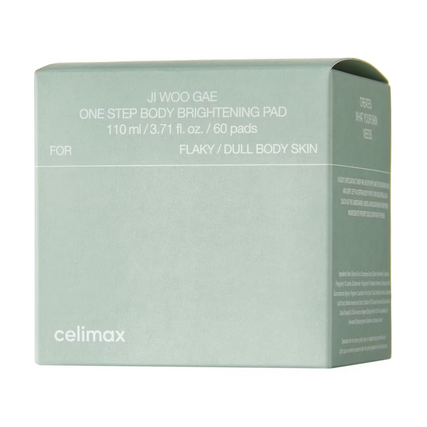 Осветительные пады для тела Celimax Ji Woo Gae One Step Body Brightening Pad, 60 шт Celimax Ji Woo Gae One Step Body Brightening Pad, 60 шт фото
