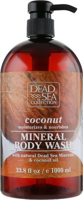 Гель для душу з мінералами Мертвого моря і маслом кокоса Dead Sea Collection Coconut Body Wash Dead Sea Collection Body Wash фото