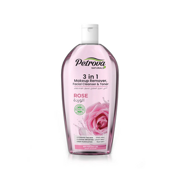 Міцелярна вода 3в1 Naturals Rose 400 ml Petrova 3в1 Naturals 400 ml Petrova фото