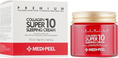 Омолоджуючий нічний крем для обличчя з колагеном Medi-Peel Collagen Super10 Sleeping Cream Medi-Peel Collagen Super10 Sleeping Cream фото