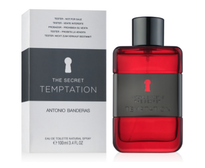 Туалетна вода чоловіча Antonio Banderas The Secret Temptation (тестер із кришечкою) The Secret Temptation фото