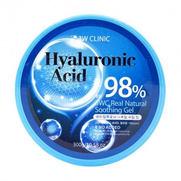 Универсальный гель с гиалуроновой кислотой 3W Clinic Hyaluronic Acid Natural Soothing Gel 3W Clinic Hyaluronic Acid Natural Soothing Gel фото
