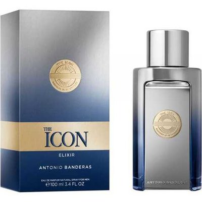 Парфумована вода Antonio  Banderas Icon Elixir Eau De Parfum For Men 100 мл Antonio Banderas Icon Elixir Eau De Parfum For Men  фото