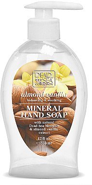 Рідке мило з мінералами Мертвого моря, олією мигдалю та ванілі Dead Sea Collection Almond Vanila&Dead Sea Minerals Hand Soap Dead Sea Collection Soap фото