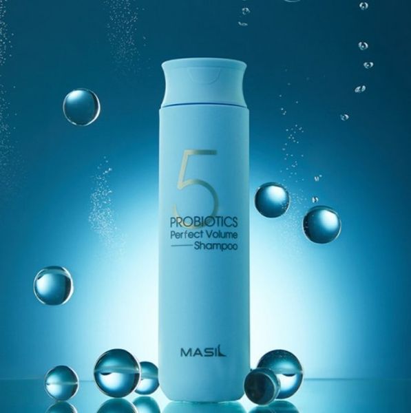 Шампунь з пробіотиками для ідеального об'єму волосся Masil 5 Probiotics Perfect Volume Shampoo 50 ml Masil 5 Probiotics Perfect Volume Shampoo фото