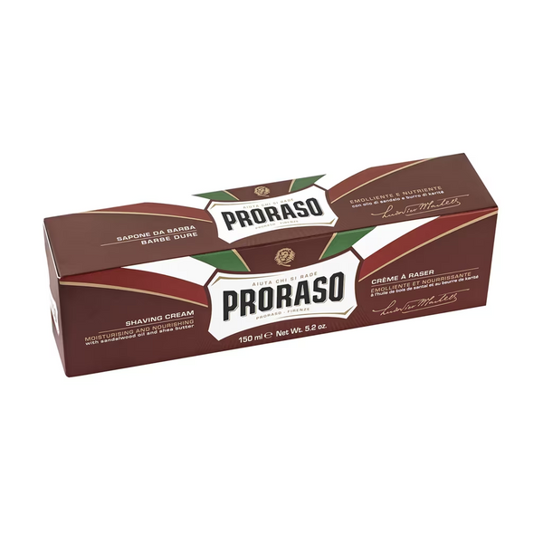 Крем для бритья с маслом ши и сандаловой маслом, для жесткой щетины Proraso Shaving Soap in a Tube Coarse Beards 150 мл Proraso Shaving Cream, 150 ml фото