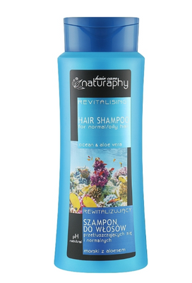 Шампунь для волосся "Море" Bluxcosmetics Naturaphy Hair Shampoo Ocean & Aloe Vera  NATURAPHY Hair Shampoo Ocean & Aloe Vera  фото