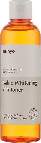 Освітлюючий тонер з галактомісисом і вітамінним комплексом Manyo Galac Whitening Vita Toner Manyo Galac Whitening Vita Toner фото